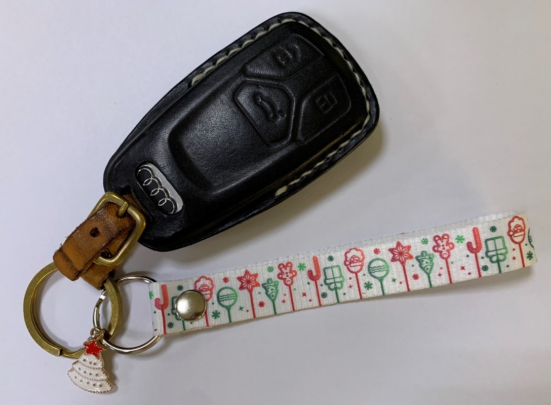 台灣製流行飾品織帶套組鑰匙圈